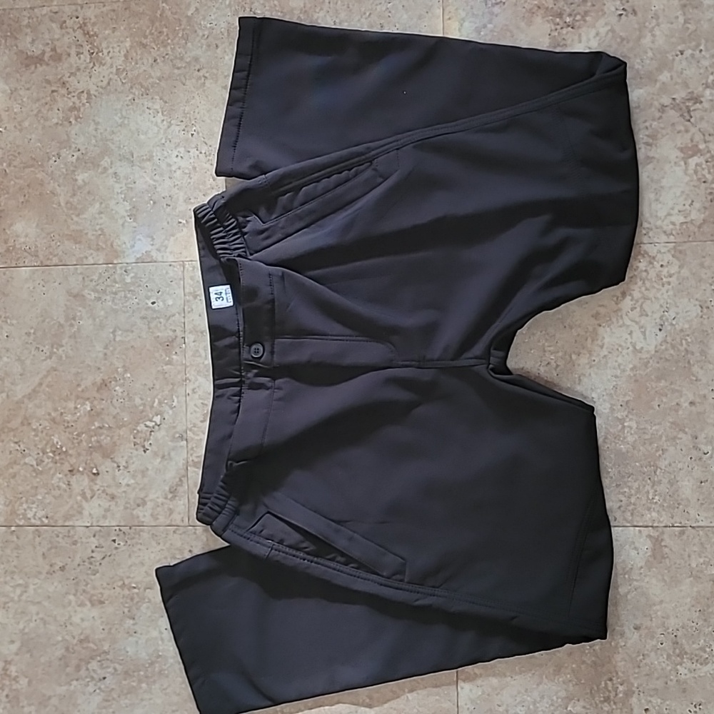 Black "Fleece-lined" Work Pant